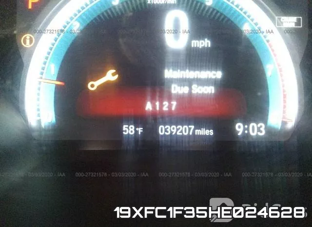 19XFC1F35HE024628 фото 8