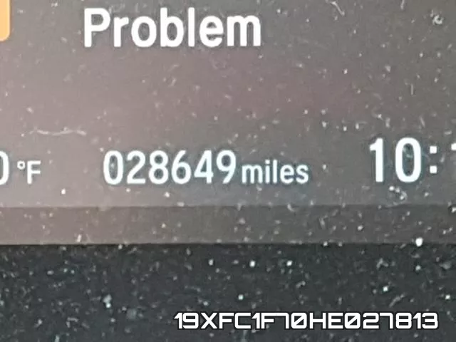 19XFC1F70HE027813 фото 9