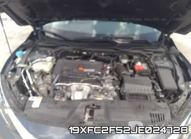 19XFC2F52JE024728 фото 2