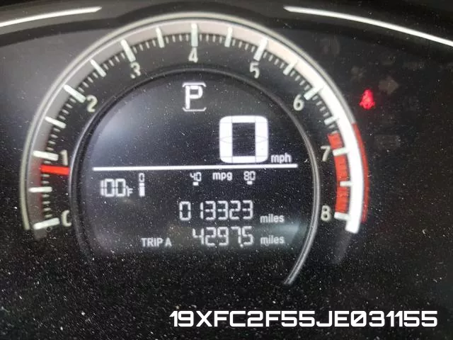 19XFC2F55JE031155 фото 9