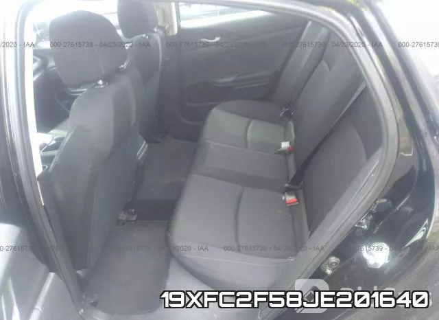 19XFC2F58JE201640 фото 9