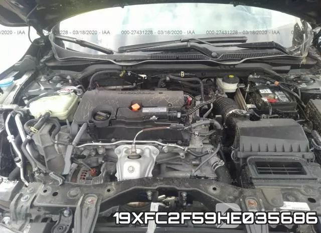19XFC2F59HE035686 фото 2