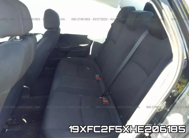 19XFC2F5XHE206185 фото 9
