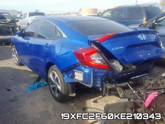 19XFC2F60KE210343 фото 4