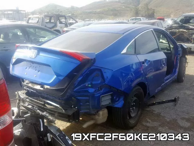 19XFC2F60KE210343 фото 5