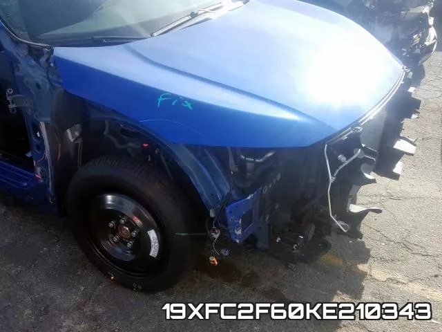 19XFC2F60KE210343 фото 10