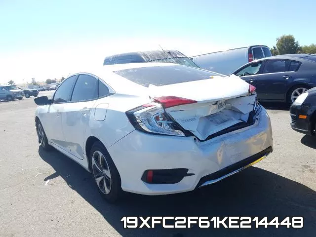 19XFC2F61KE214448 фото 4