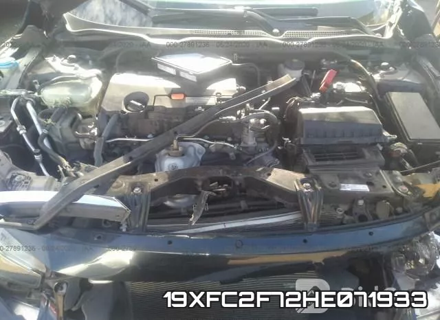19XFC2F72HE071933 фото 2