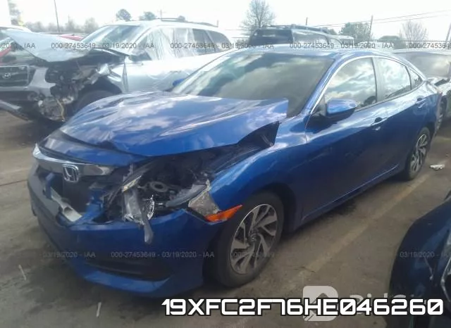19XFC2F76HE046260 фото 3