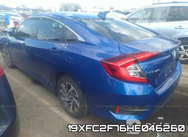 19XFC2F76HE046260 фото 4