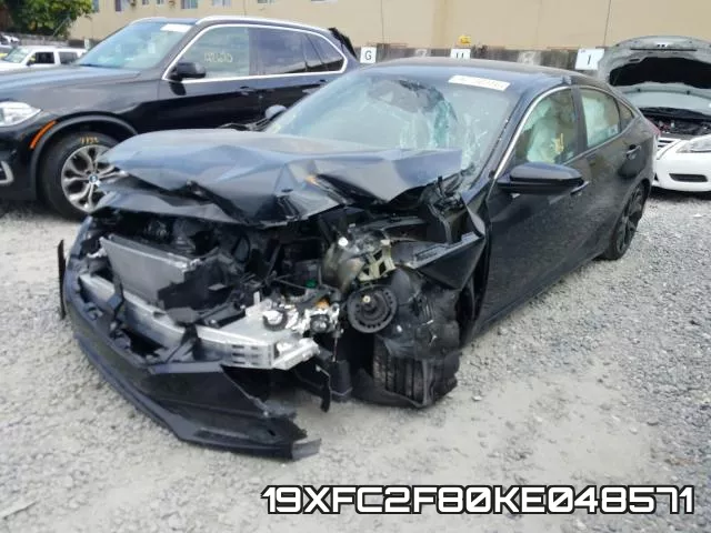 19XFC2F80KE048571 фото 3
