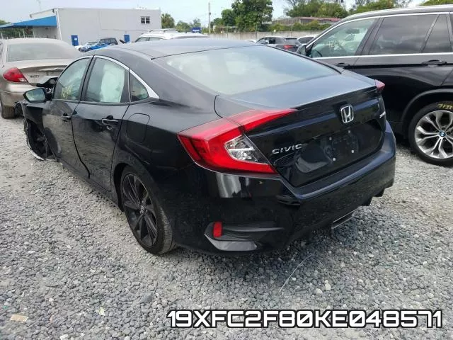 19XFC2F80KE048571 фото 4