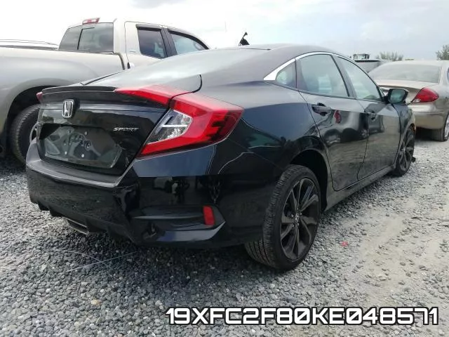 19XFC2F80KE048571 фото 5