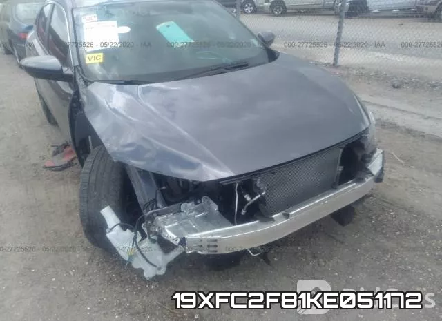 19XFC2F81KE051172 фото 7
