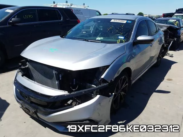 19XFC2F86KE032312 фото 3