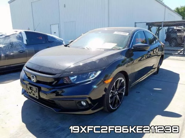 19XFC2F86KE211238 фото 3