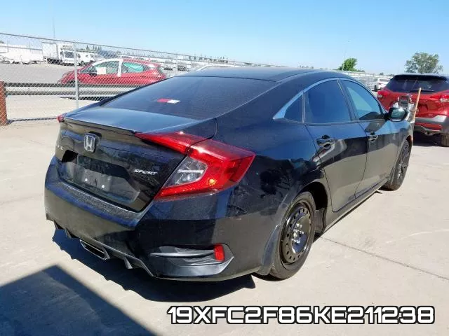 19XFC2F86KE211238 фото 5