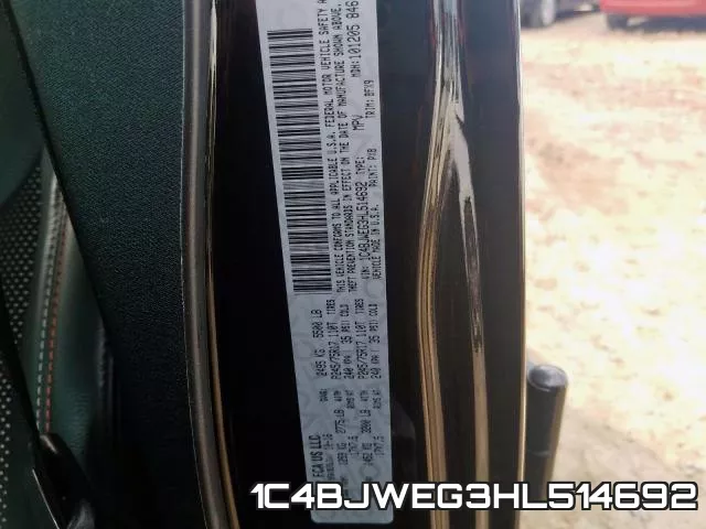 1C4BJWEG3HL514692 фото 2