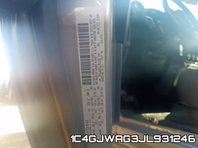 1C4GJWAG3JL931246 фото 2
