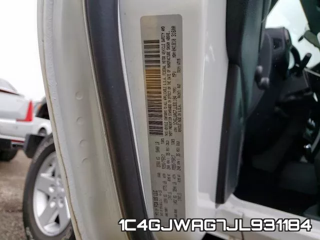 1C4GJWAG7JL931184 фото 2