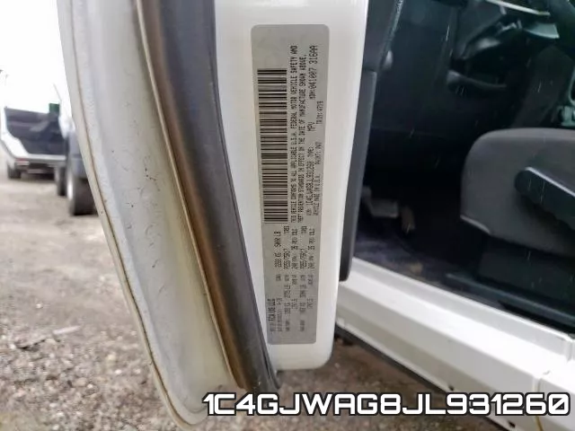 1C4GJWAG8JL931260 фото 2