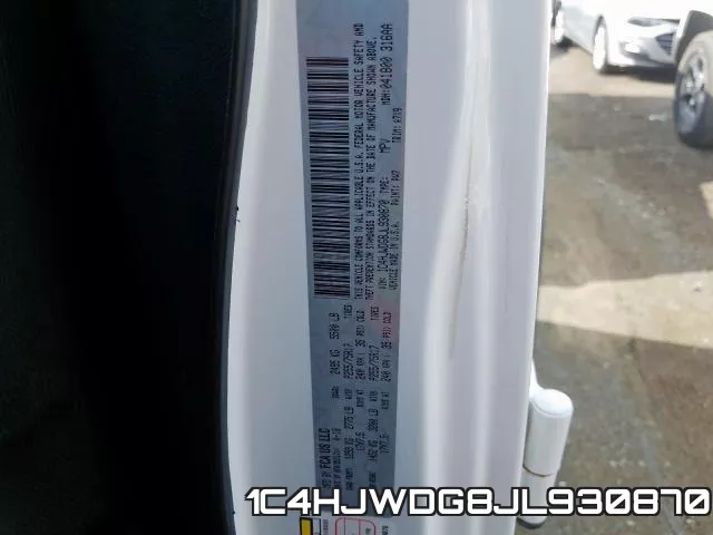 1C4HJWDG8JL930870 фото 2