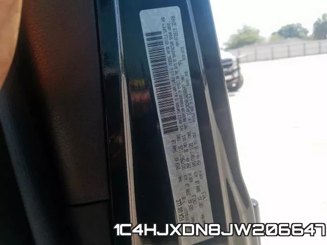 1C4HJXDN8JW206647 фото 2