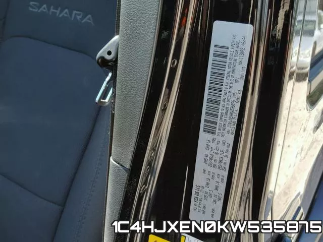 1C4HJXEN0KW535875 фото 2