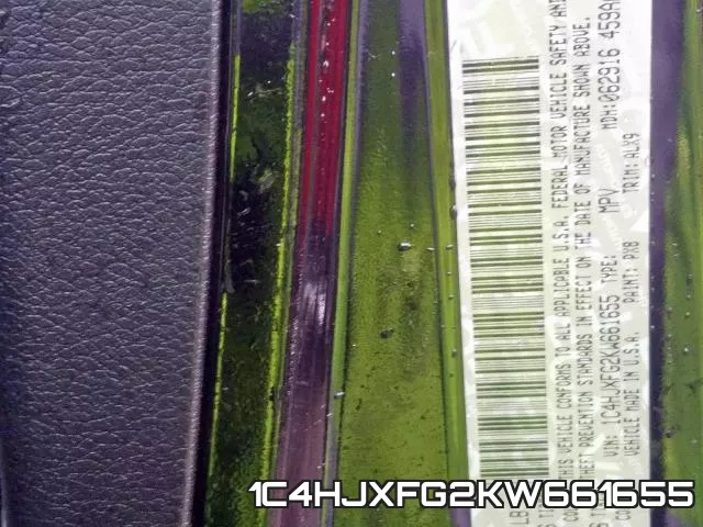 1C4HJXFG2KW661655 фото 2
