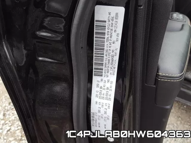 1C4PJLAB0HW604363 фото 2