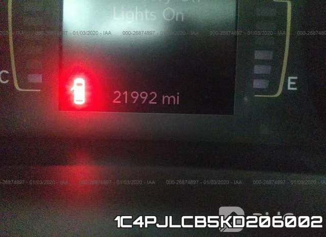 1C4PJLCB5KD206002 фото 8