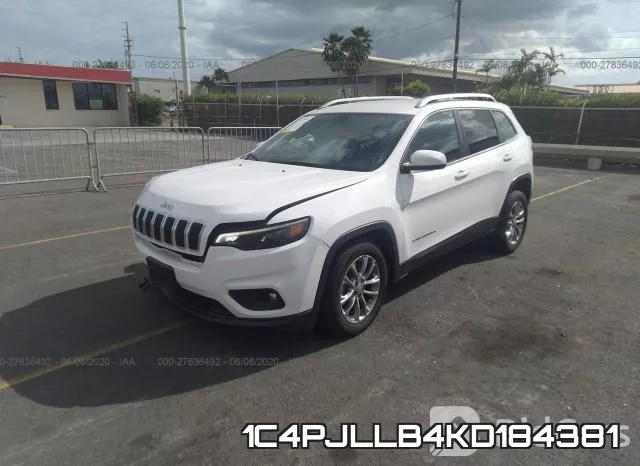1C4PJLLB4KD184381 фото 3