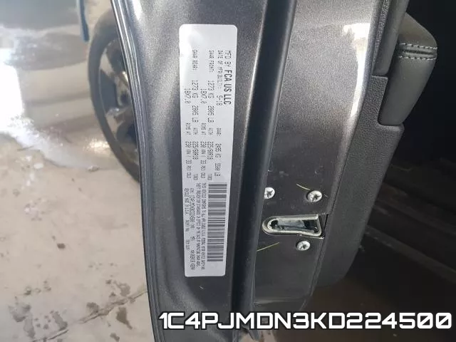 1C4PJMDN3KD224500 фото 2