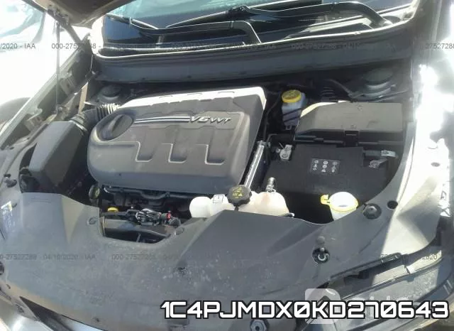 1C4PJMDX0KD270643 фото 2