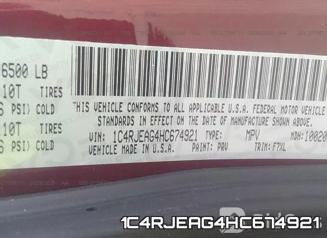 1C4RJEAG4HC674921 фото 10