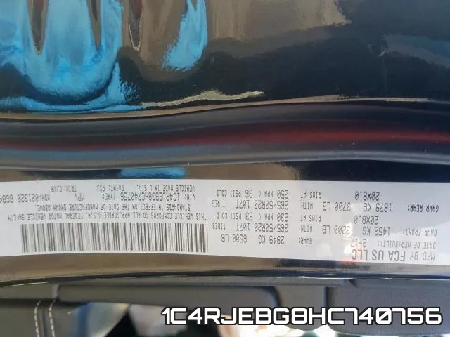 1C4RJEBG8HC740756 фото 2