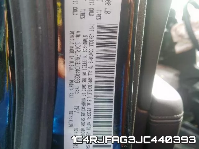 1C4RJFAG3JC440393 фото 2