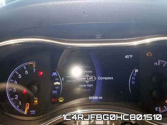1C4RJFBG0HC801510 фото 9
