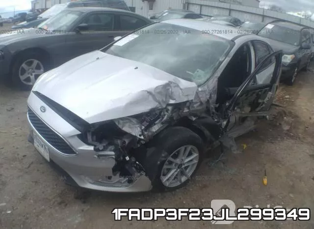 1FADP3F23JL299349 фото 3