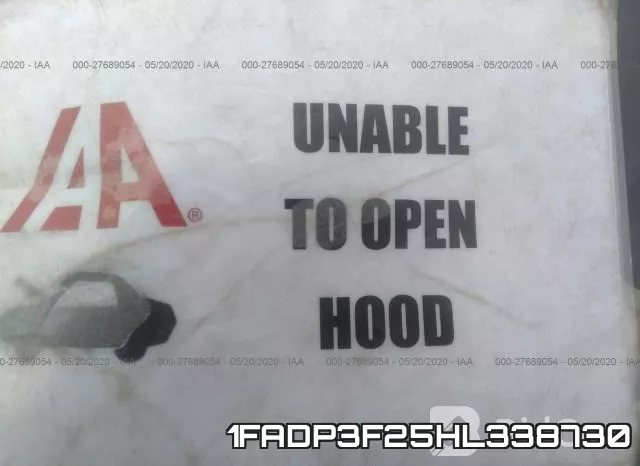 1FADP3F25HL338730 фото 2