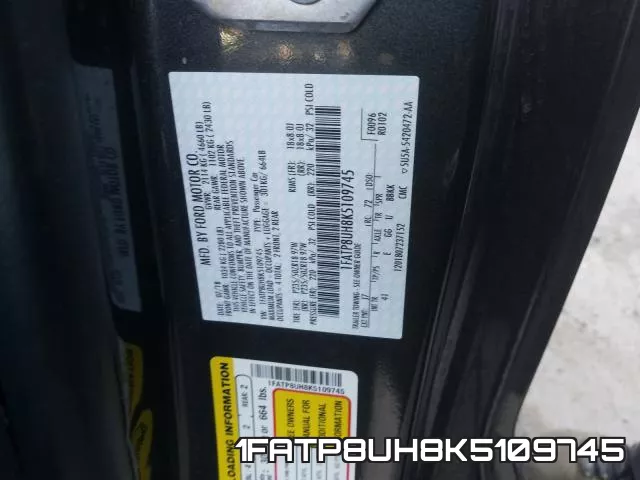 1FATP8UH8K5109745 фото 2