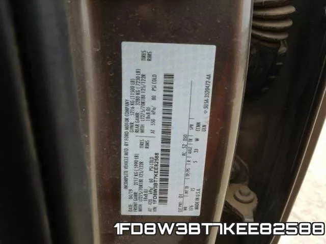 1FD8W3BT7KEE82588 фото 2