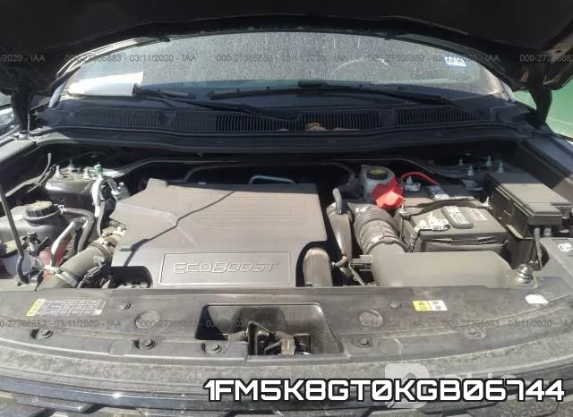 1FM5K8GT0KGB06744 фото 2