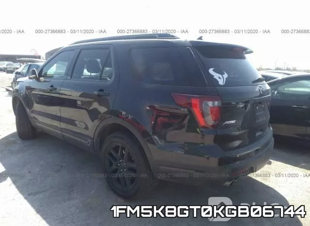 1FM5K8GT0KGB06744 фото 4