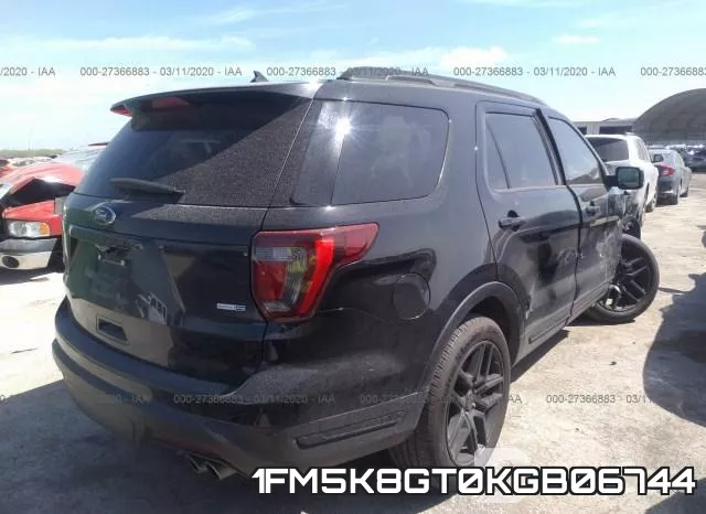 1FM5K8GT0KGB06744 фото 5