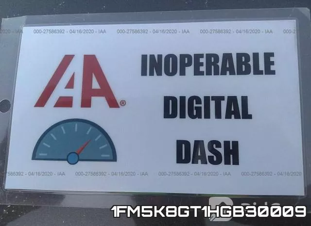 1FM5K8GT1HGB30009 фото 8