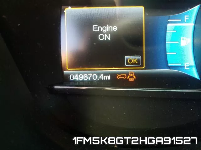 1FM5K8GT2HGA91527 фото 9