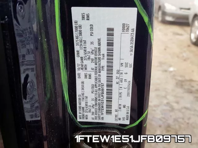 1FTEW1E51JFB09757 фото 2