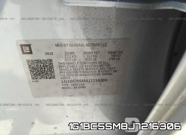 1G1BC5SM8J7216306 фото 10