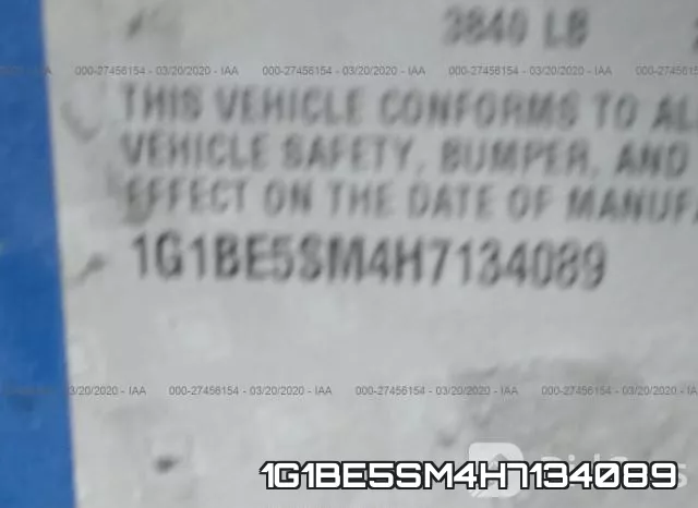1G1BE5SM4H7134089 фото 10